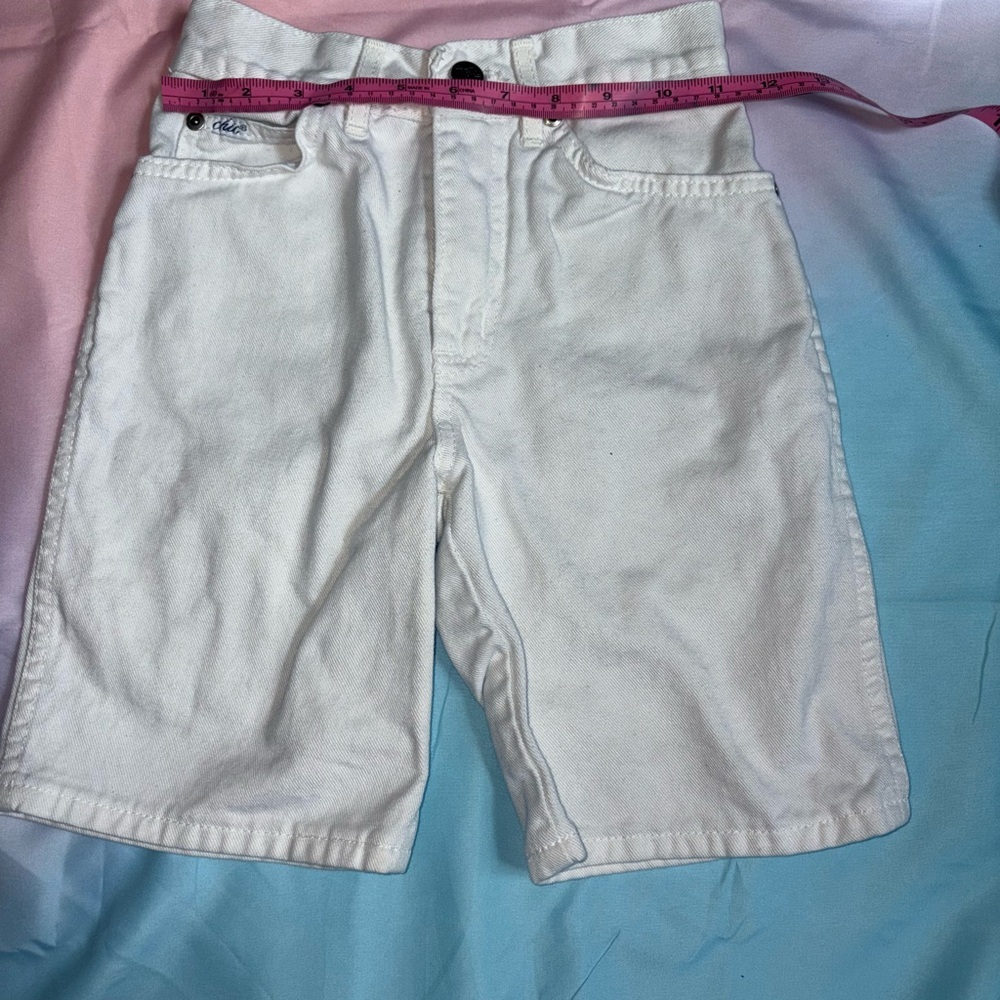 Kids Vintage Chic Brand White Shorts